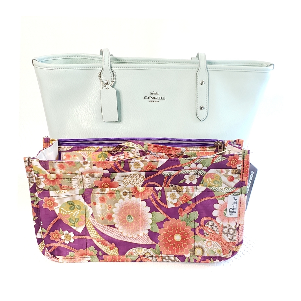 LG Purse Insert Organizer Protector Asian Print - Picture 9 of 10